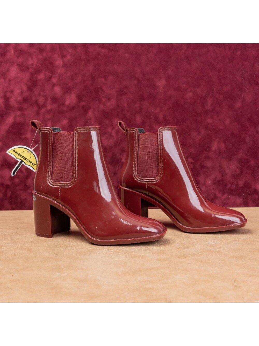Jeffrey Campbell Women Cherry Rubber Wellies Western Chelsea Festival Boots 8